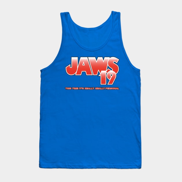 JAWS 19 Logo Tank Top by BrianPower